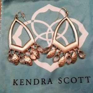 Kendra Scott gold earrings